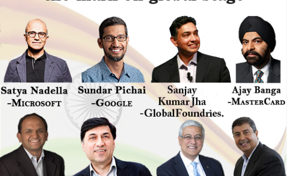 INDIAN CEOs OF WORLD’S POPULAR CORPORATIONS